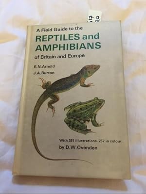 Immagine del venditore per A Field Guide to Reptiles and Amphibians of Britain and Europe venduto da Anytime Books