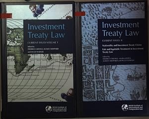 Bild des Verkufers fr Investment Treaty Law: Current Issues (2 vols.cpl./ 2 Bnde KOMPLETT) - Vol. I: Appeals and Challenges to Investment Treaty Awards: Is it time for an international appellate system?/ The Relationship between local Courts and Investment Treaty Arbitration/ Vol. II: Nationality and Investment Treaty Claims/ Fair and Equitable Treatment in Investment Treaty Law. zum Verkauf von books4less (Versandantiquariat Petra Gros GmbH & Co. KG)