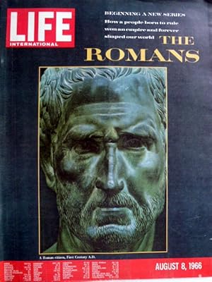 Imagen del vendedor de Life International August 8 , 1966 The Romans a la venta por Herr Klaus Dieter Boettcher