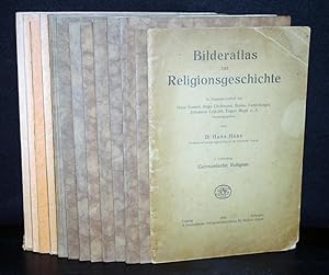 Bilderatlas zur Religionsgeschichte. 20 Lieferungen in 13 Bänden. Herausgegeben von Hans Haas. - ...
