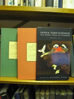 Bild des Verkufers fr India Partitioned: The Other Face of Freedom: Volume 1 & 2 zum Verkauf von PsychoBabel & Skoob Books