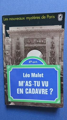 Image du vendeur pour M'as-tu vu en cadavre ? mis en vente par PARIS-LIBRIS