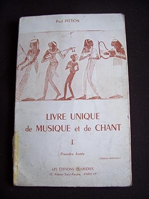 Seller image for Livre unique de musique et de chant - T.1 for sale by Librairie Ancienne Zalc