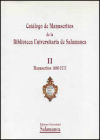 Catálogo de manuscritos de la Biblioteca Universitaria de Salamanca. II. Manuscritos 1680-2777