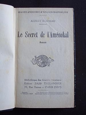 Le secret de l'Aménokal