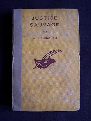 Bild des Verkufers fr Justice sauvage zum Verkauf von Librairie Ancienne Zalc