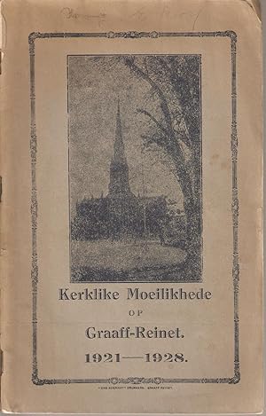 Image du vendeur pour Kerklike Moeilikhede op Graaff-Reinet 1921-1928 mis en vente par Snookerybooks