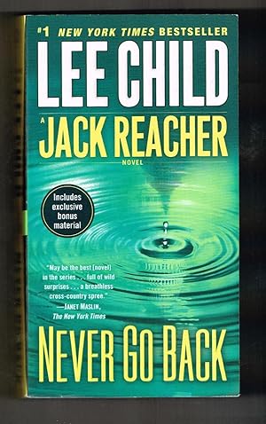 Never Go Back (Jack Reacher #18}: with bonus short story High Heat