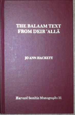 Seller image for The Balaam Text from Deir 'Alla. for sale by Antiquariat Johann Forster