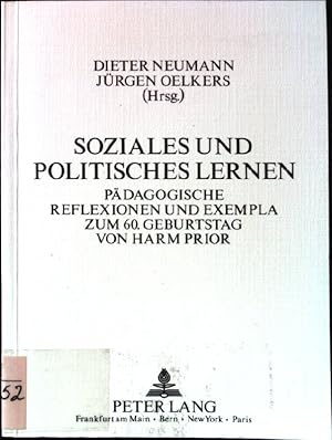 Seller image for Soziales und politisches Lernen : pdag. Reflexionen u. Exempla zum 60. Geburtstag von Harm Prior. for sale by books4less (Versandantiquariat Petra Gros GmbH & Co. KG)