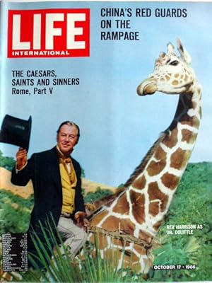 Imagen del vendedor de Life International October 17 , 1966 Dr. Dolittle a la venta por Herr Klaus Dieter Boettcher