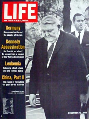 Imagen del vendedor de Life International December 12 , 1966 Oswald ,Kennedys Murder a la venta por Herr Klaus Dieter Boettcher