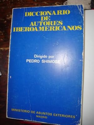 Imagen del vendedor de Diccionario de Autores Iberoamericanos a la venta por Libros del cuervo