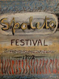 Spoleto Festival 1982. Festival dei Due Mondi XXV Festival of two Worlds.