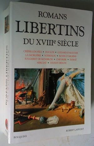 Bild des Verkufers fr Romans libertins du XVIIIe sicle zum Verkauf von Claudine Bouvier