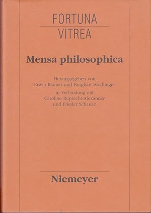 Seller image for Mensa philosophica. Faksimile und Kommentar. for sale by Antiquariat Bcheretage