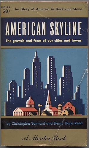 Bild des Verkufers fr American Skyline: The growth and form of our cities and towns zum Verkauf von The Green Arcade