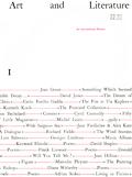 Art and Literature. An International Review. (first 6 of 12 issues published)