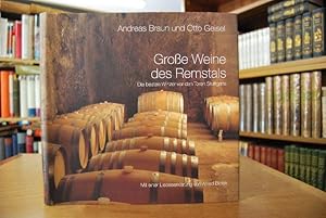 Immagine del venditore per Groe Weine des Remstals. Die besten Winzer vor den Toren Stuttgarts. Mit einer Liebeserklrung von Alfred Biolek. Fotos Rainer Kwiotek .] venduto da Gppinger Antiquariat