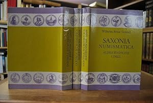 Seller image for Saxonia Numismatica oder Medaillen-Cabinet von Gedchtnismnzen und Schaupfennigen welche die Chur- und Frsten der Albertinischen Linie haben prgen und verfertigen lassen. 3 Bde. (komplett). for sale by Gppinger Antiquariat