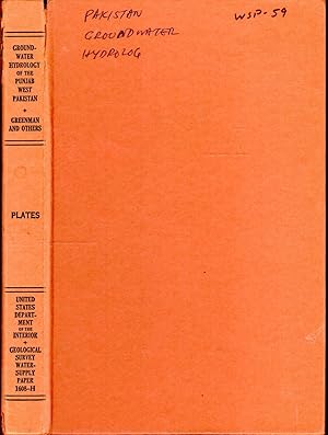 Seller image for Ground-Water Hydrology of the Punjab, West Pakistan, with emphasis on problems caused by canal irrigation, 1967, United States Geological Survey, U.S. Geological Survey, Water-Supply Paper, W1608H - Plate maps only, no text.) for sale by Dorley House Books, Inc.