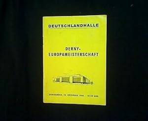 Seller image for Radsport-Programm Derny-Europameisterschaft, Sonnabend, 10. Dezember 1966, Deutschlandhalle Berlin. for sale by Antiquariat Matthias Drummer