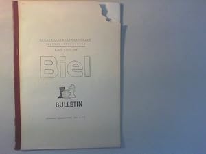 Schachweltmeisterschaft Interzonenturnier 11.7.-7.8.1976 Biel. Bulletin.