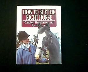 Imagen del vendedor de How To Buy The Right Horse. a la venta por Antiquariat Matthias Drummer