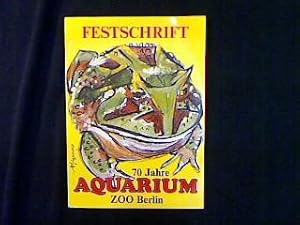 Imagen del vendedor de Festschrift 70 Jahre Aquarium 18. August 1983. a la venta por Antiquariat Matthias Drummer