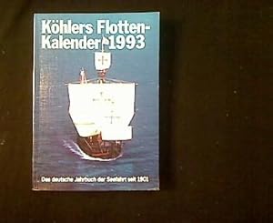 Köhlers Flotten-Kalender 1993. 81. Jahrgang.