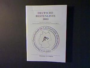 Deutsche Bestenliste der DGLD 2003.