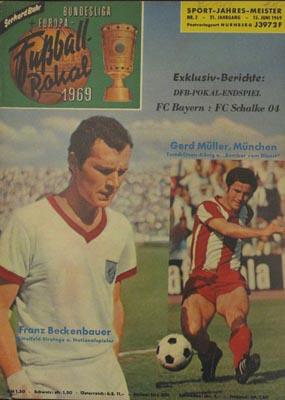 Image du vendeur pour Bahrheft-Fuball Pokal Jahrgang 1969. mis en vente par Antiquariat Matthias Drummer