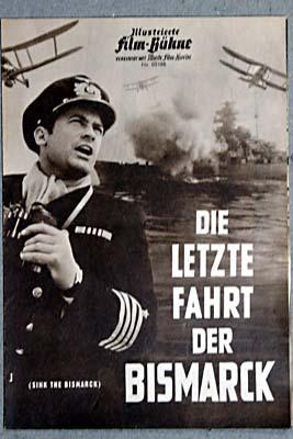 Die letzte Fahrt der Bismarck. Illustrierte Film-Bühne Nr.5188.