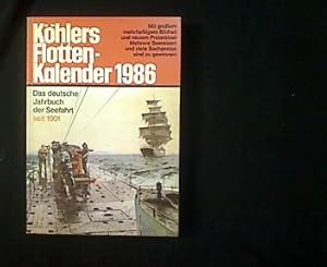 Seller image for Khlers Flotten-Kalender 1986. 74. Jahrgang. for sale by Antiquariat Matthias Drummer