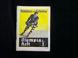 Olympiaheft Nr. 3 - Bobfahren und Eishockey.