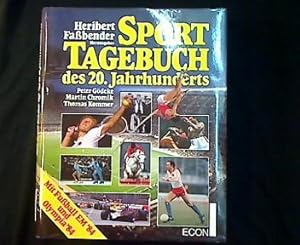 Sport Tagebuch des 20. Jahrhunderts.