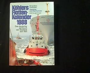 Seller image for Khlers Flotten-Kalender 1988. 76. Jahrgang. for sale by Antiquariat Matthias Drummer