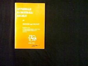 Seller image for Offizielle Basketball-Regeln fr Mnner und Frauen beschlossen vom Internationalen Basketball-Verband (FIBA) 1980-1984. for sale by Antiquariat Matthias Drummer