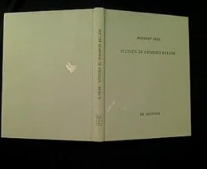 Seller image for Studien zu Giovanni Bellini. for sale by Antiquariat Matthias Drummer