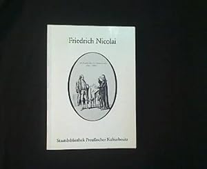 Bild des Verkäufers für Friedrich Nicolai. Leben und Werk. zum Verkauf von Antiquariat Matthias Drummer
