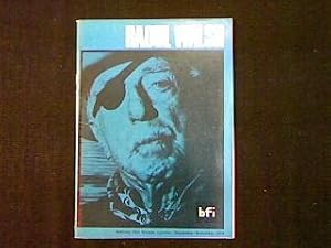 Programmheft des National Film Theatre London October 1974: Raoul Walsh.