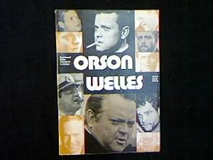 Bild des Verkufers fr Programmheft des National Film Theatre London June/July 1972: Orson Welles. zum Verkauf von Antiquariat Matthias Drummer