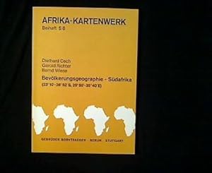 Seller image for Bevlkerungsgeographie - Sdafrika. (Mocambique, Swaziland, Republik Sdafrika) 23 10`-26 52` S, 20 50`-35 40` E. Afrika-Kartenwerk Beiheft S 8. for sale by Antiquariat Matthias Drummer