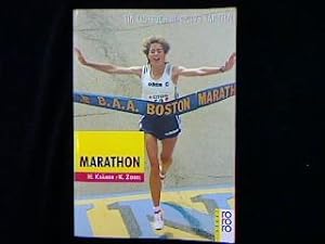 Bild des Verkufers fr Marathon - ein Laufbuch in 42,195 Kapiteln. zum Verkauf von Antiquariat Matthias Drummer