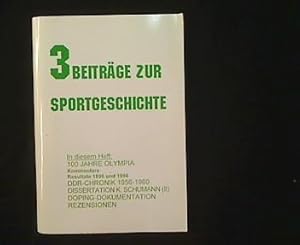 Beiträge zur Sportgeschichte. Heft 3 / 1996.