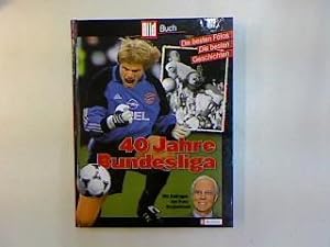 Bild des Verkufers fr 40 Jahre Bundesliga. Die besten Fotos, die besten Geschichten. zum Verkauf von Antiquariat Matthias Drummer