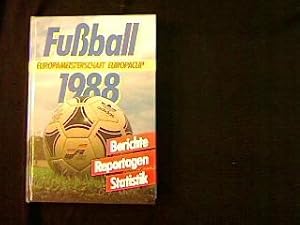 Bild des Verkufers fr Fuball Europameisterschaft 1988. Europacup, Berichte, Reportagen, Statistik. zum Verkauf von Antiquariat Matthias Drummer
