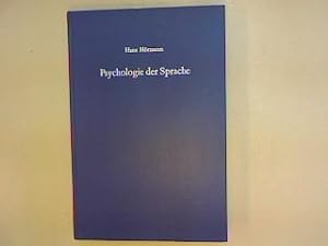 Seller image for Psychologie der Sprache. for sale by Antiquariat Matthias Drummer