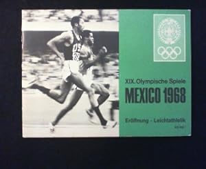 XIX. Olympische Spiele Mexico 1968. Eröffnung - Leichtathletik. Reihe 1.