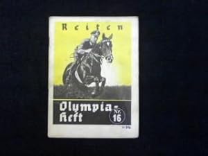 Seller image for Olympiaheft Nr. 16 - Reiten. for sale by Antiquariat Matthias Drummer